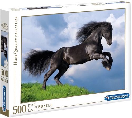 Clementoni puzzle de Fries Paard500 pièces
