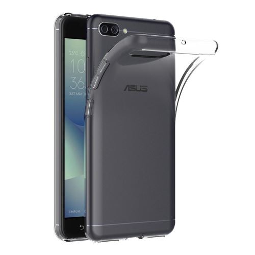 Housse pour Asus Zenfone 4 ZE554KL Etui Housse pour Coque de protection Ultra Fine Silicone TPU Gel [Jelly - Transparent] - ADVANSIA