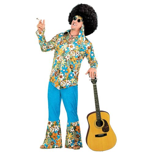 Widmann 4936 K Adultes Costume Hippie, 56