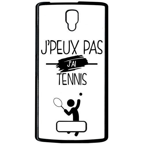 Coque lenovo a2010 j peux pas j ai tennis 1