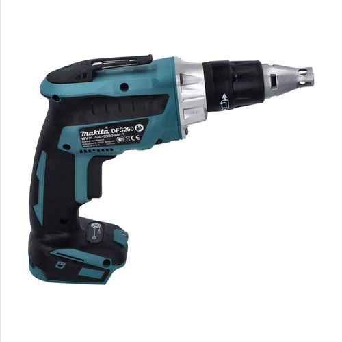 Makita DFS250Z Visseuse placo 18V Li-Ion - Avec batterie 5,0 Ah