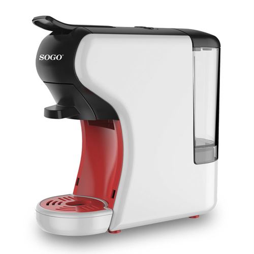 Machine à café multi-capsules Sogo-Café Expresso, 3 adaptateurs Nespresso, Lavazza