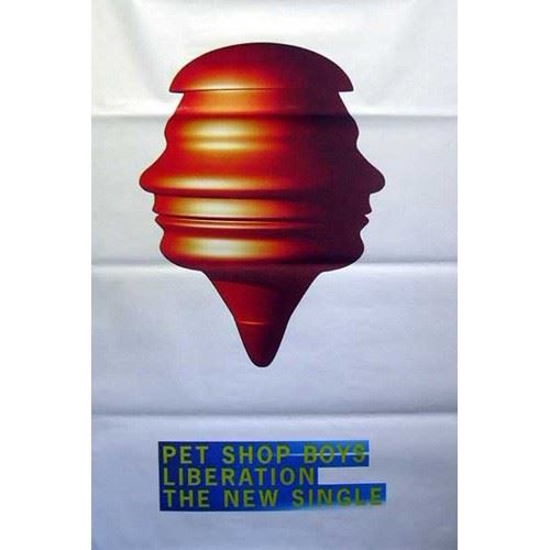 Pet Shop Boys - 100x150 cm - AFFICHE / POSTER
