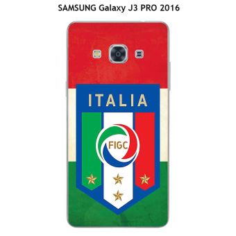 Coque Samsung Galaxy J3 Pro 2016 Design Foot Italie Fond Drapeau Etui Pour Telephone Mobile Achat Prix Fnac