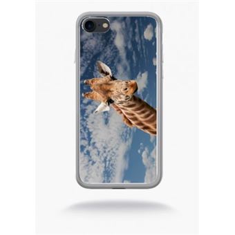 coque iphone 7 silicone girafe