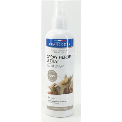 Francodex Spray À L'herbe À Chat Pour Chatons Et Chats. 200 Ml. - Fr-170320 - Image 1