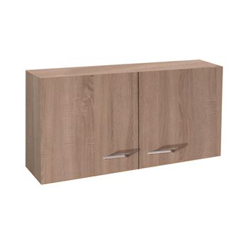 Meuble haut de cuisine Kika 100 cm Chêne - Achat & prix | fnac