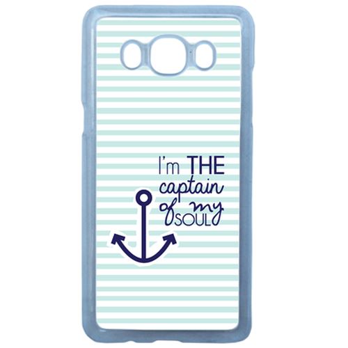 Coque Captain Ancre Compatible Samsung Galaxy J3 2016 Transparent