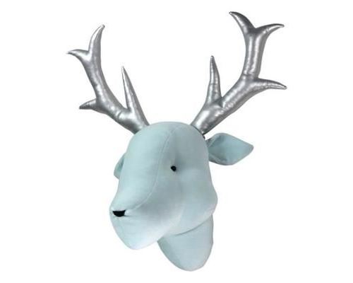 Décoration murale - Cerf bleu 1