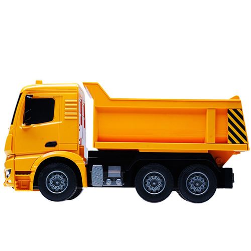 Voiture radio commandée Big Dump Truck Loaded Sand Vehicle 1/26 - Jaune