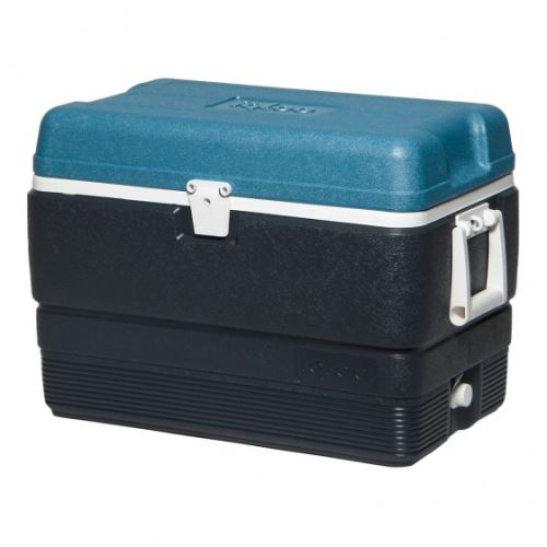 Igloo glacière Maxcold 50passive 47 litres noir/bleu