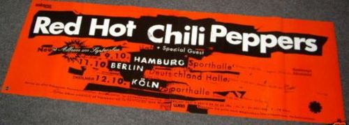Red Hot Chili Peppers - 60x170 cm - AFFICHE / POSTER