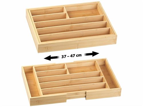 Rosenstein & Söhne : Range-Couverts Extensible À 6/8 Compartiments - Image 1