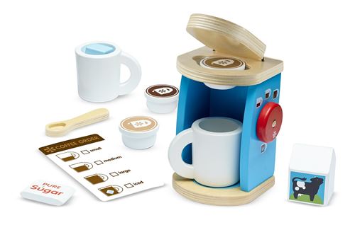 Melissa & Doug Multicolore Ensemble De Café 11 Pièces