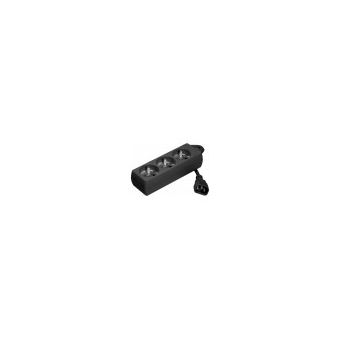Multiprise onduleur 3 prises / cordon IEC C14 noire - 4,0 m - Chargeur et  câble d'alimentation PC - Achat & prix