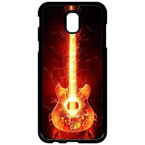 Coque samsung galaxy j5 2017 (j530) blazing guitare