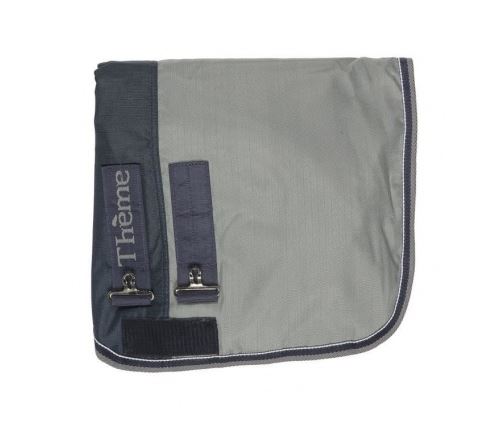 Equi-theme couverture tyrex 600 d high neck 69 - 206 cm - bleu et gris