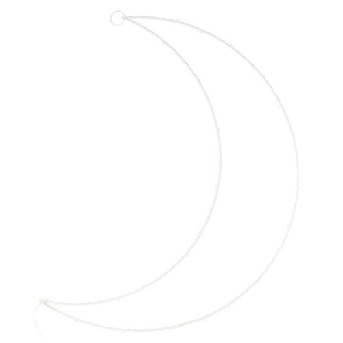 Lune Lumineuse LED 37cm Blanc