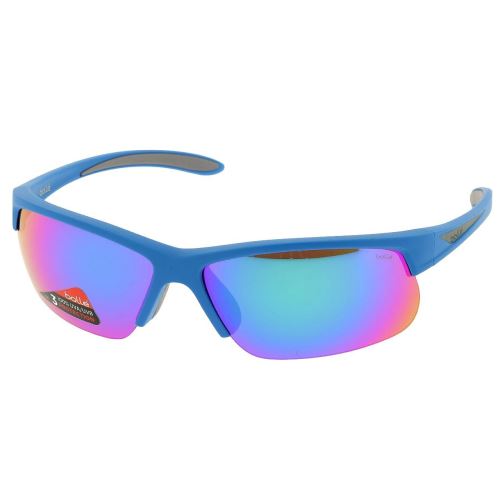 Lunettes solaire Bolle Breaker matte blue vlt Bleu taille : UNI réf : 0