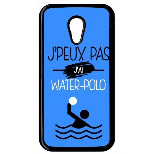 Coque j peux pas j ai water polo 3 compatible motorola moto g2 transparent