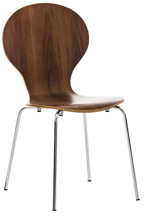 Chaise de visiteur Diego , Noyer