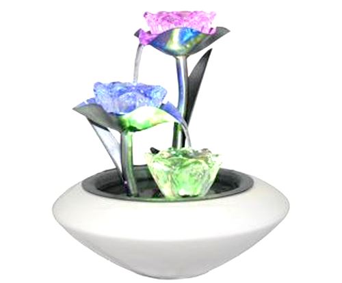 Zen Light - Fontaine d'intérieur Irida avec éclairage