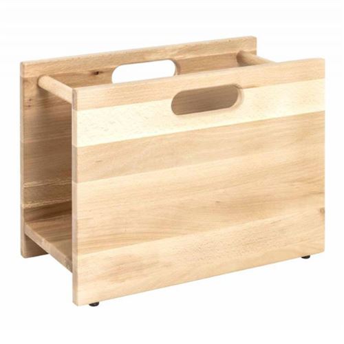 Paris Prix - Porte Revues En Bois hêtre 40cm Naturel
