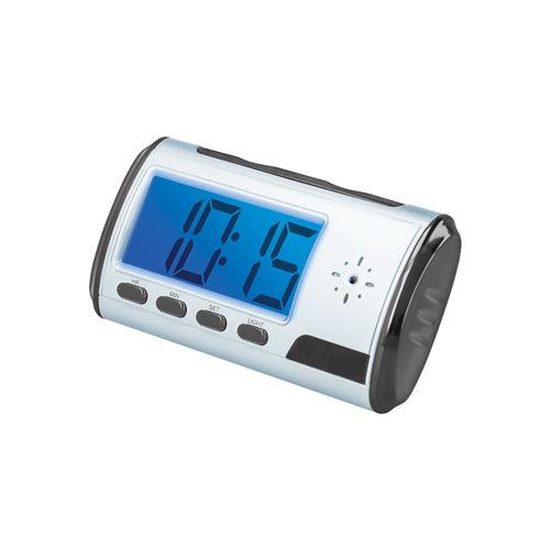 Réveil camera espion avec télécommande horloge numerique 8 go class 10