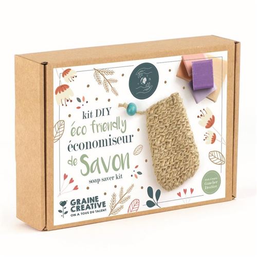 Kit DIY - Economiseur de savon en jute - Eco friendly - Graine Créative
