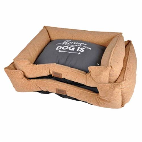 Meilleurs prix pour Lot de 2 Paniers pour Chien Cork 90cm Gris & Naturel