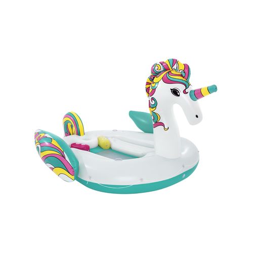Licorne géante à chevaucher - 6 personnes - 590 x 404 cm
