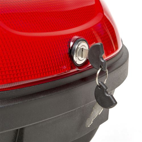 15€01 sur TecTake Top Case 2 casques XXL Universel 48 Litres pour Moto -  Accessoire sports motorisés - Achat & prix