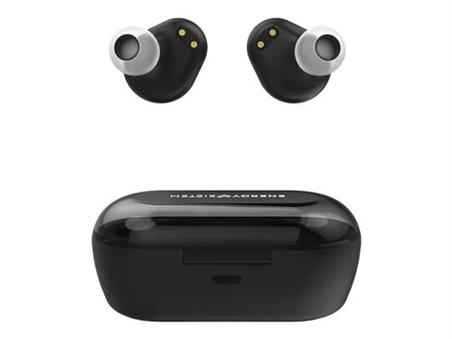Energy Earphones Urban 1 True Wireless - Véritables écouteurs sans fil avec micro - intra-auriculaire - Bluetooth - noir et blanc