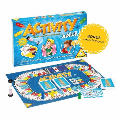 PIATNIK  - Jeu d'Ambiance-Activity Junior, 7924 Multicolore