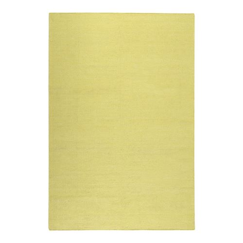 Tapis dégradé uni jaune naturel rainbow kelim esprit home