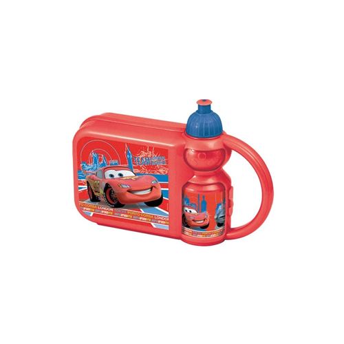 Disney plastique 3 pièces de voitures rouges