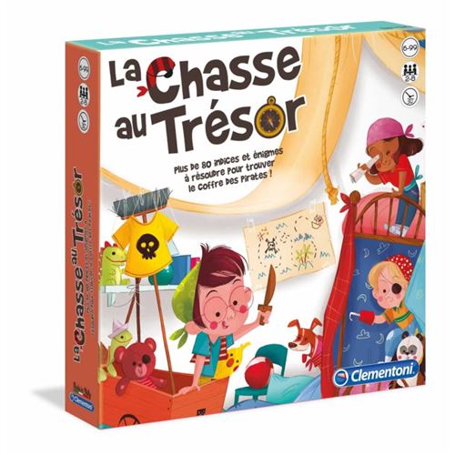 Jeu De Société Clementoni La Chasse Au Trésor
