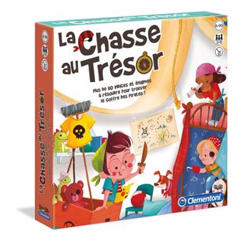 Jeu de société Clementoni La chasse au trésor