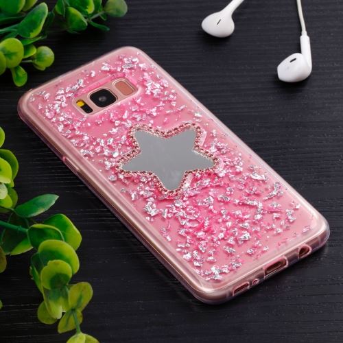 Galaxy S8 Coque Protection TPU gravé étoiles ALS52657