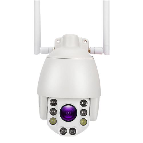 Caméra Ip De Sécurité Dôme À Zoom 10X 2.5In 4G 3G 1080P Ip66 Cctv Ptz Sans Fil