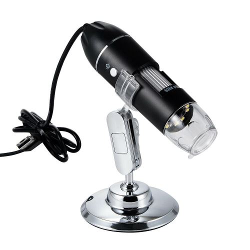 8 LED 1600X Numérique Digital USB Microscope Électronique Endoscope Caméra Loupe ET377