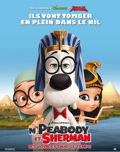 M. Peabody Et Sherman - 120x160 cm - AFFICHE / POSTER