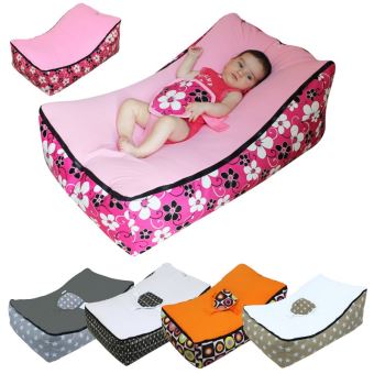 Transat Pouf Bebe Avec 2 Poches De Rangement Poignee De Transport Et 2 Assises Lady Transats Pour Bebe Achat Prix Fnac