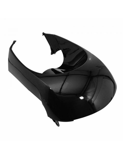 Carenage-tablier av scoot adaptable peugeot 50 kisbee noir brillant (inferieur) -p2r-