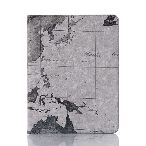 Etui en PU + TPU motif de carte veille automatique avec support et porte-cartes style C pour votre Apple iPad Pro 11 pouces (2020)/(2018)