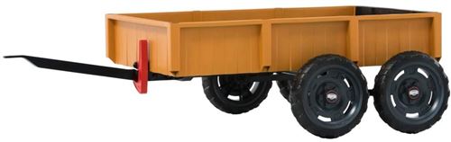 BERG Remorque Tandem Trailer jaune pour karts Buddy et Rally