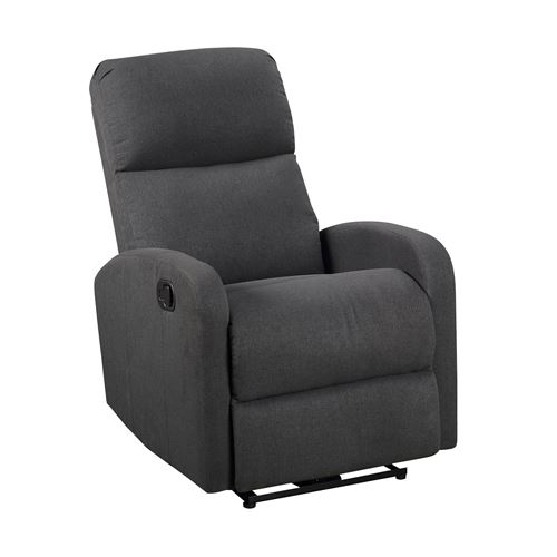 Fauteuil inclinable MAX gris anthracite - Gris