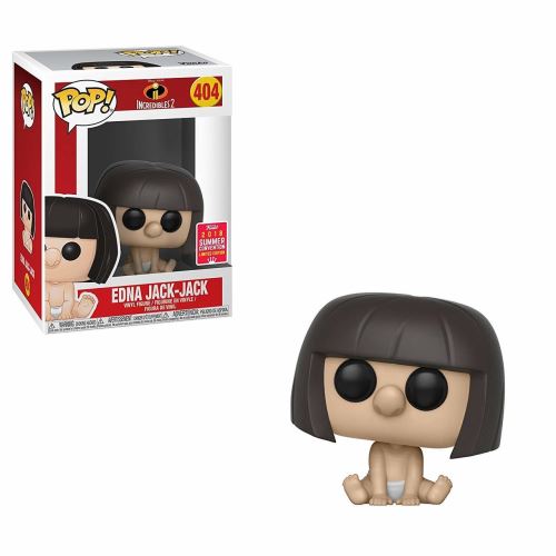 Funko Pop Disney: Incredibles 2 - Edna Jack-Jack + Protecteur de Pop