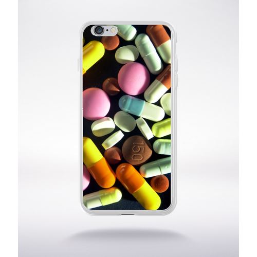 Coque Pills Compatible Iphone 6 Plus Transparent