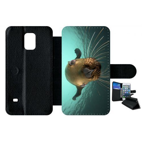 Etui à rabat samsung galaxy s5 loutre tu veux ma photo